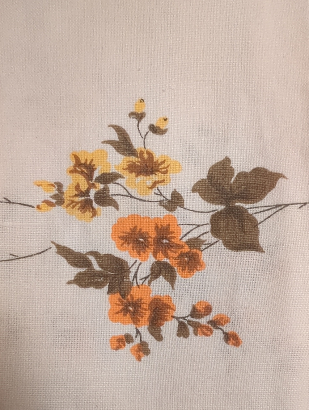 Vintage Tablecloth 45 x 50"